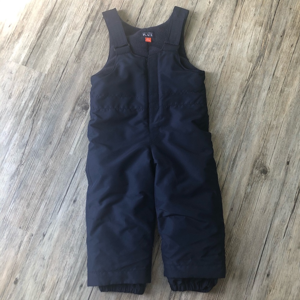 EUC. Toddler Fleece Lined Snow Bibs ⛄️
